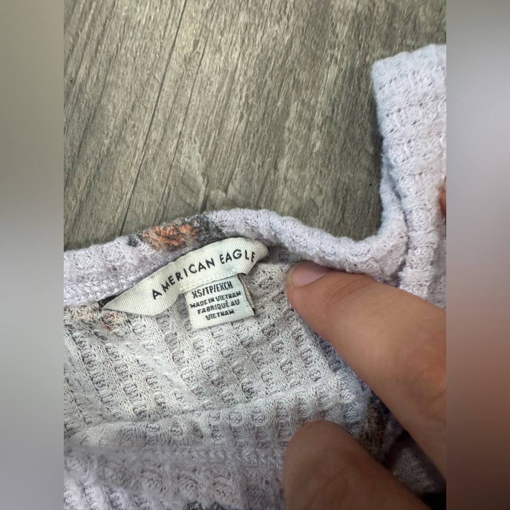 AMERICAN EAGLE Charming Butterfly Print Loungewear Set pajama - Picture 10 of 10